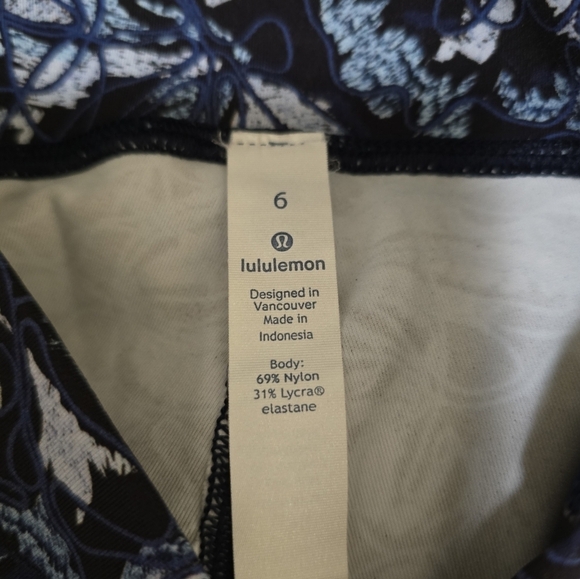 Lululemon Wunder Under Hi-Rise Tight 28" Embellished Multi 6 Athletic - Picture 7 of 8